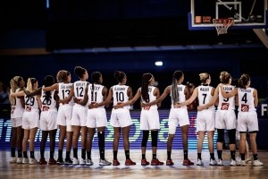 Les 12 (!!!) joueuses médaillées de l'équipe de France U17